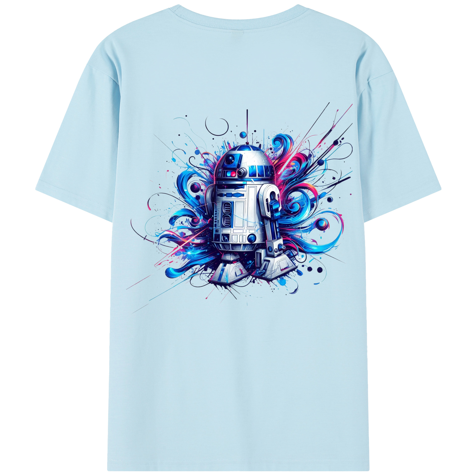 （画像用） スター・ウォーズ Star Wars 綿100％半袖Tシャツ（背面プリント）